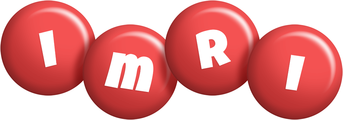 Imri candy-red logo