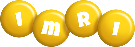 Imri candy-yellow logo