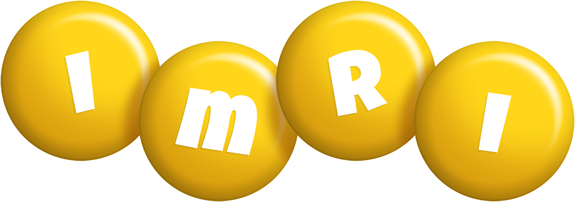 Imri candy-yellow logo
