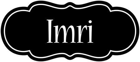 Imri welcome logo