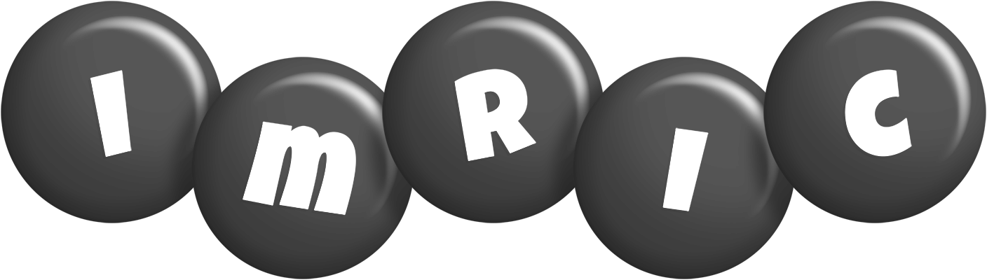 Imric candy-black logo