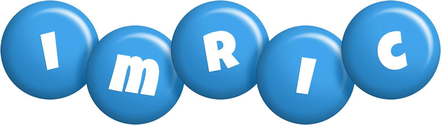 Imric candy-blue logo