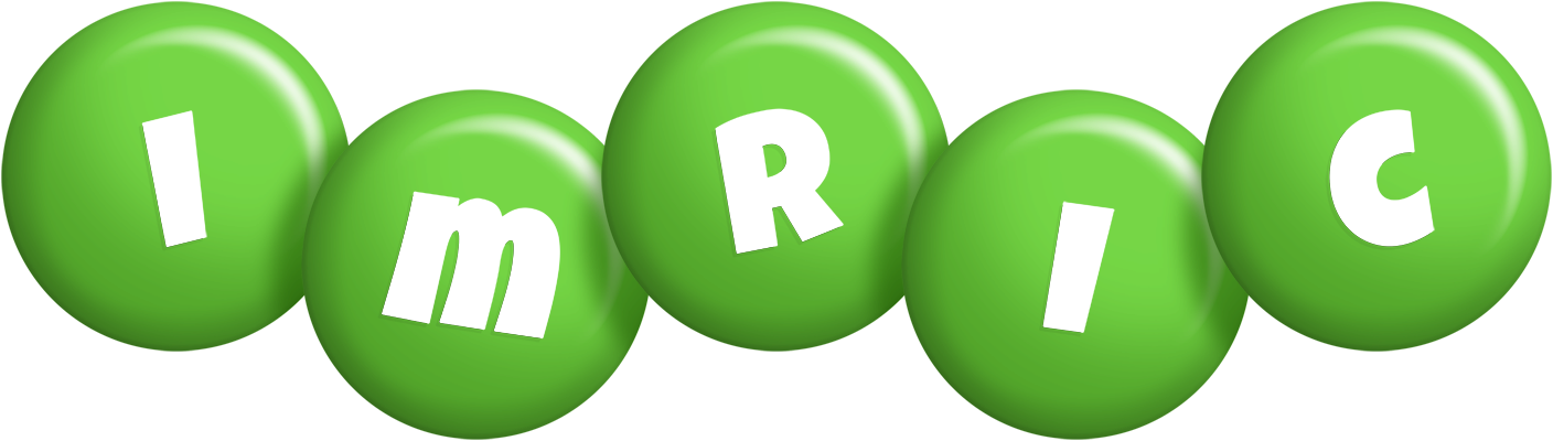 Imric candy-green logo