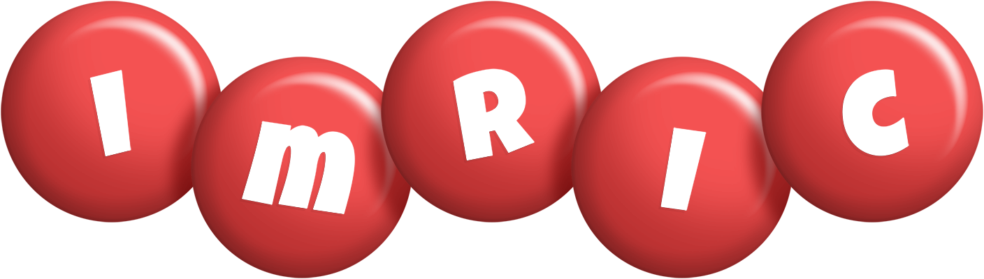 Imric candy-red logo