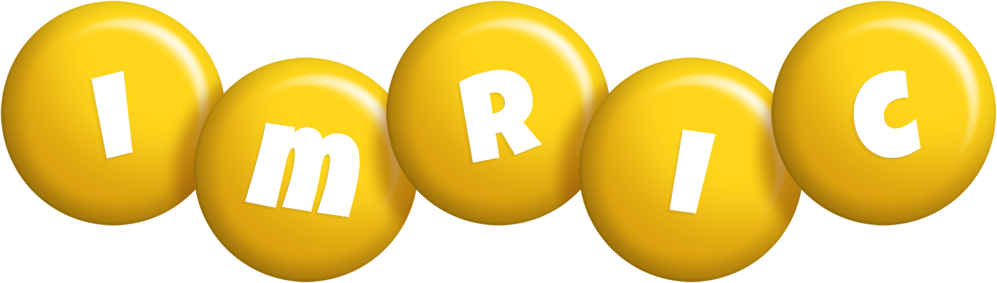 Imric candy-yellow logo