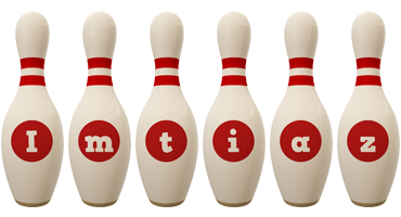 Imtiaz bowling-pin logo
