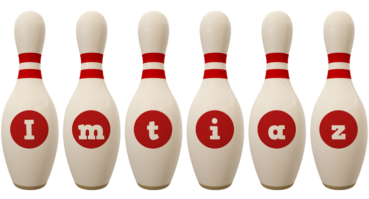 Imtiaz bowling-pin logo