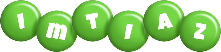 Imtiaz candy-green logo