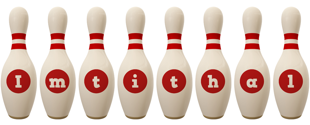 Imtithal bowling-pin logo