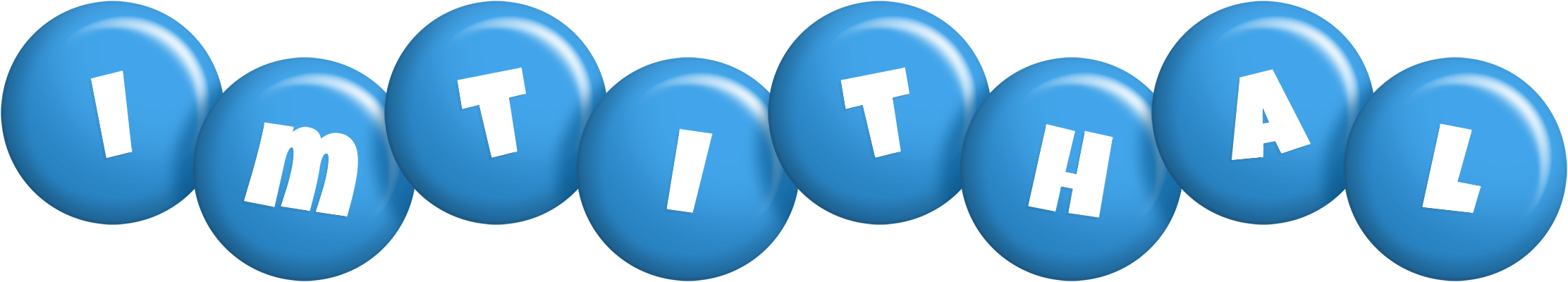 Imtithal candy-blue logo