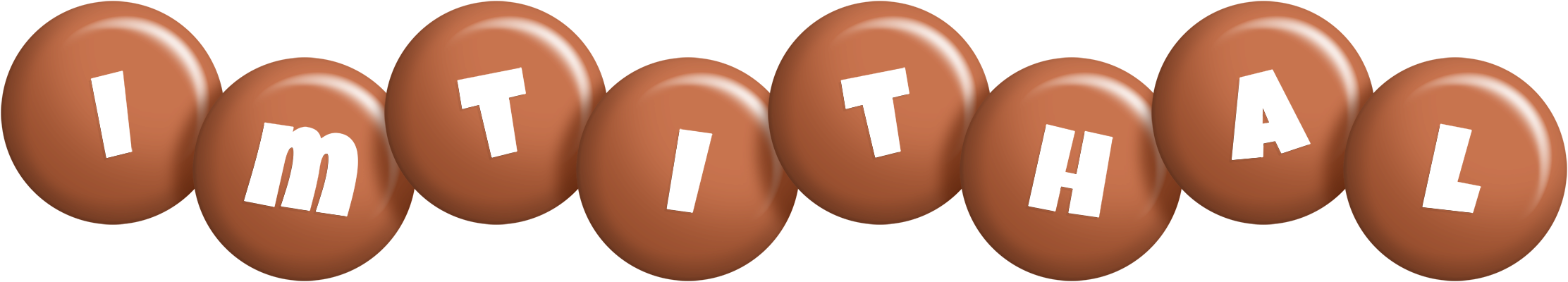 Imtithal candy-brown logo