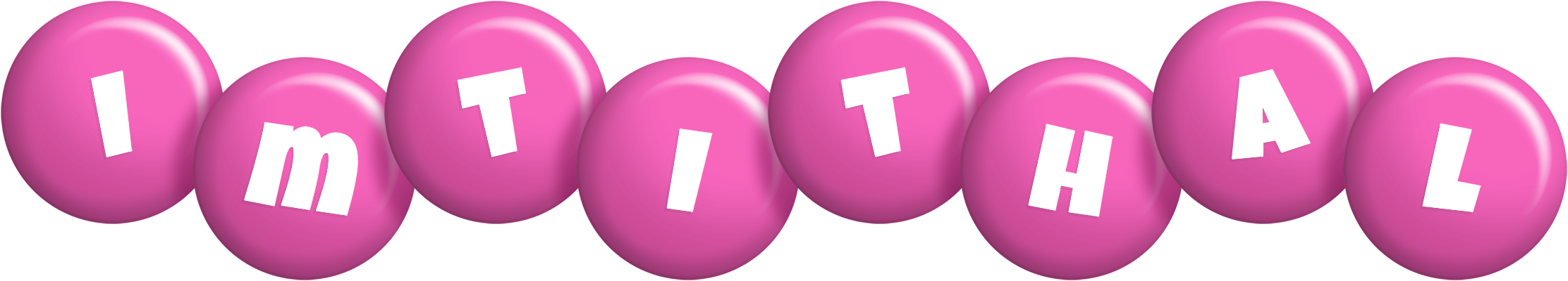 Imtithal candy-pink logo