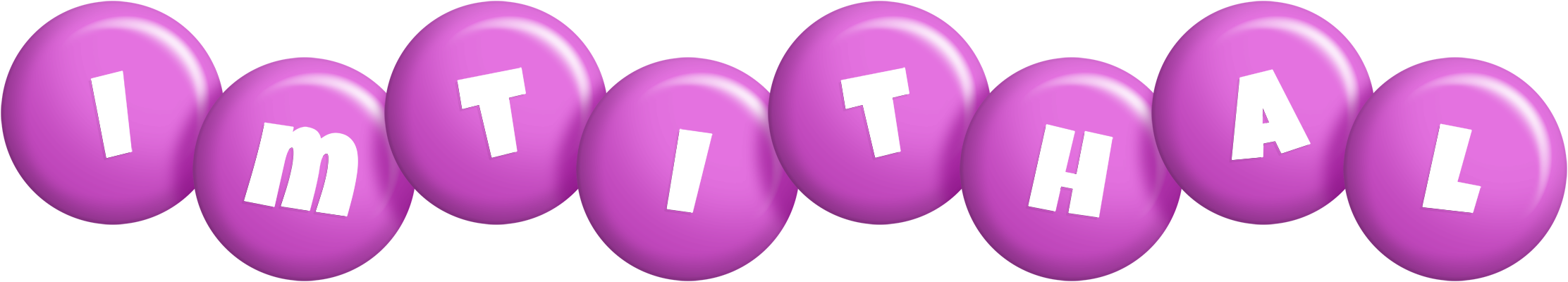 Imtithal candy-purple logo