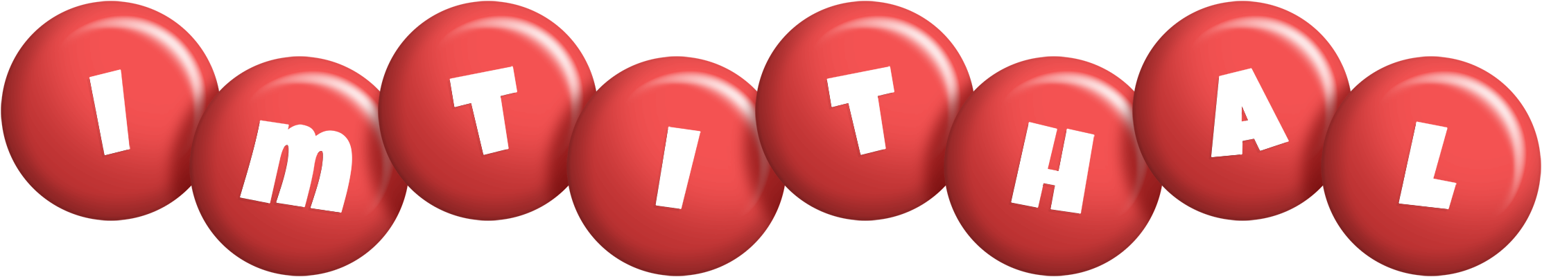 Imtithal candy-red logo