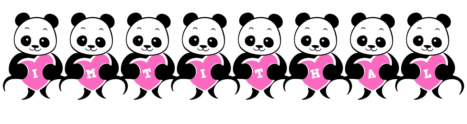 Imtithal love-panda logo