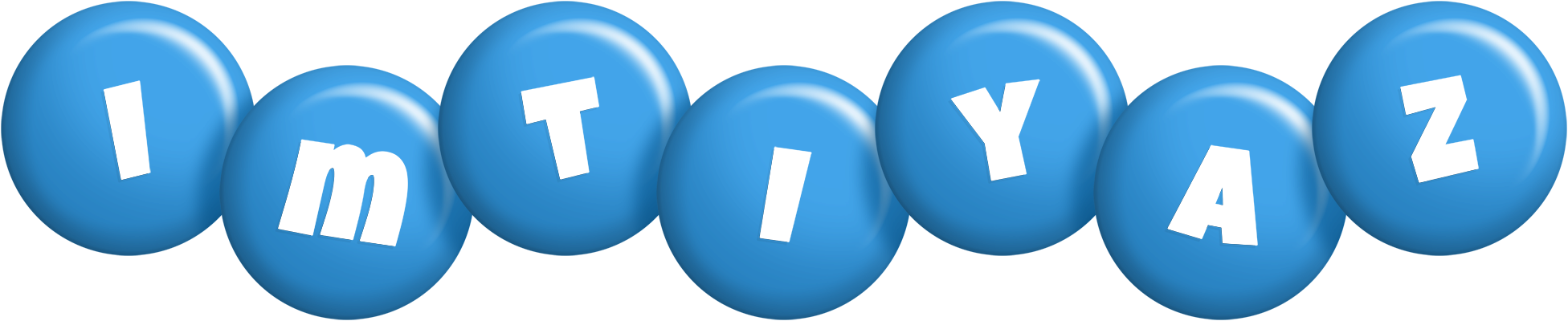 Imtiyaz candy-blue logo