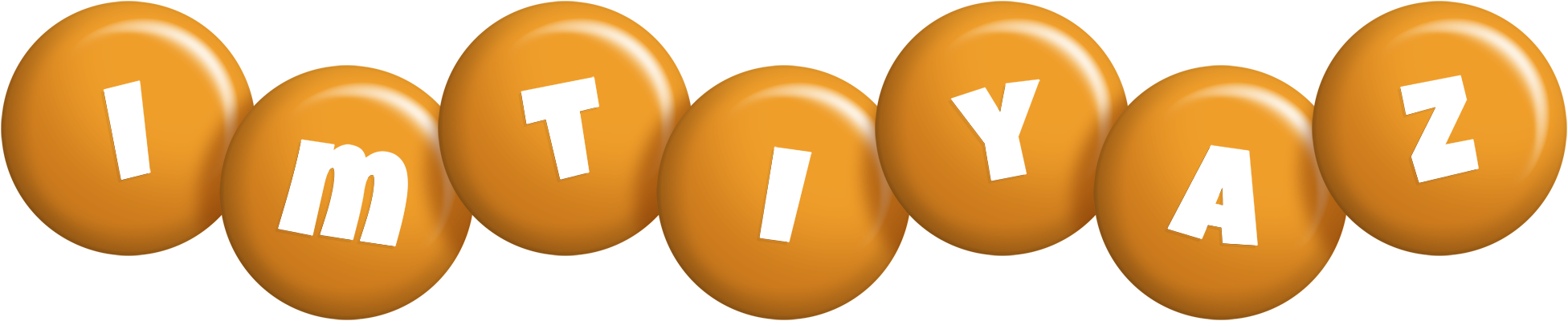 Imtiyaz candy-orange logo