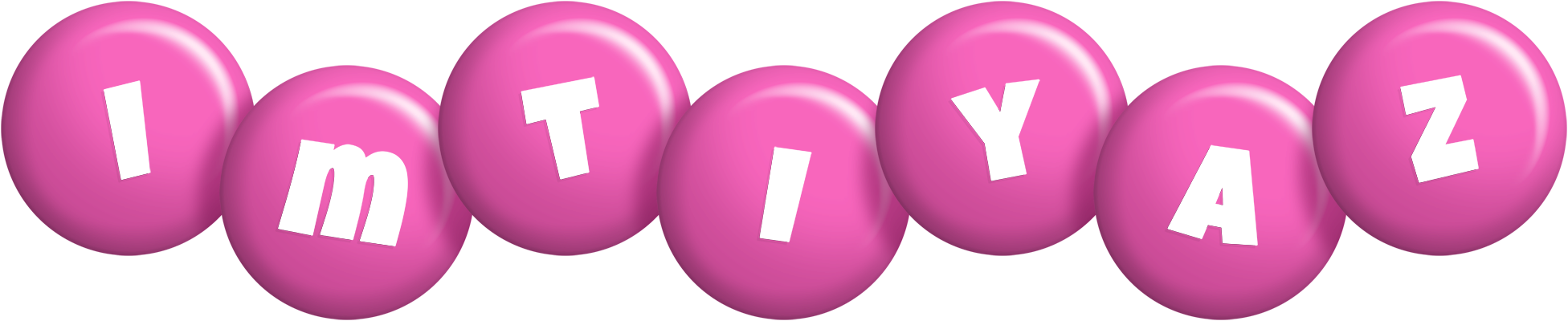 Imtiyaz candy-pink logo