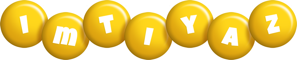 Imtiyaz candy-yellow logo