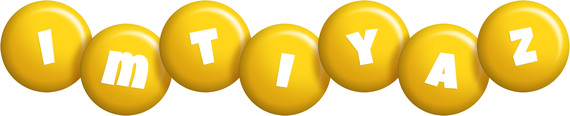 Imtiyaz candy-yellow logo