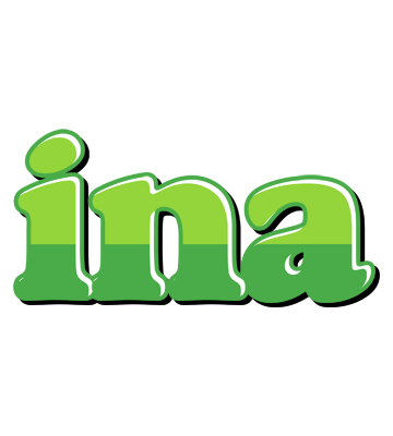 Ina apple logo