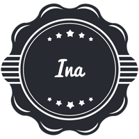 Ina badge logo