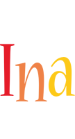Ina birthday logo