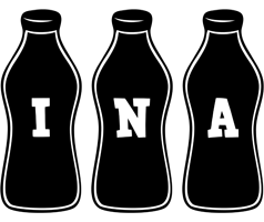 Ina bottle logo