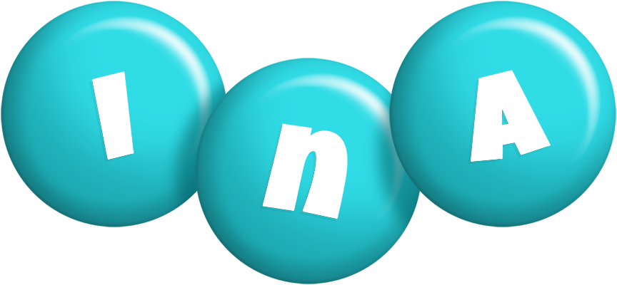 Ina candy-azur logo
