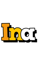 Ina cartoon logo