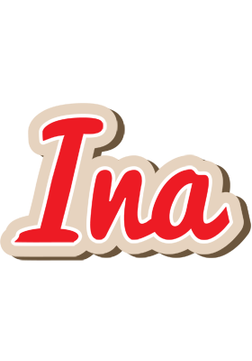 Ina chocolate logo