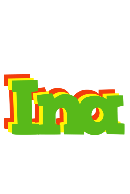 Ina crocodile logo