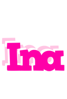 Ina dancing logo