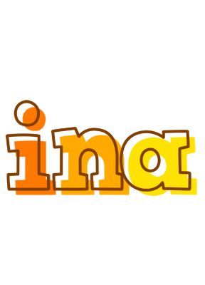 Ina desert logo
