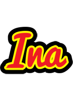 Ina fireman logo