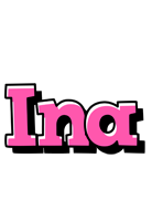 Ina girlish logo
