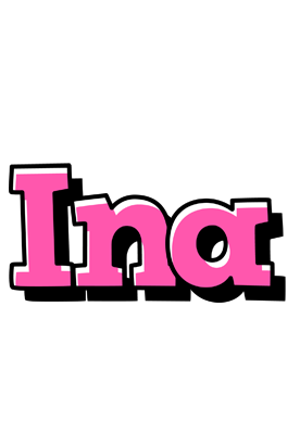 Ina girlish logo