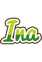 Ina golfing logo