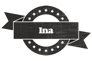 Ina grunge logo