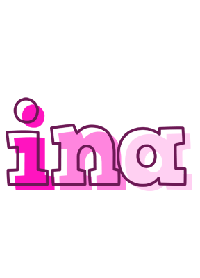 Ina hello logo