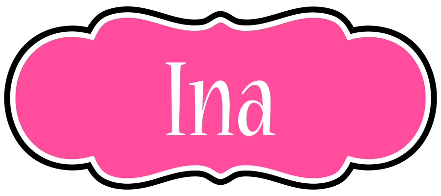 Ina invitation logo