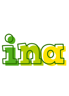 Ina juice logo