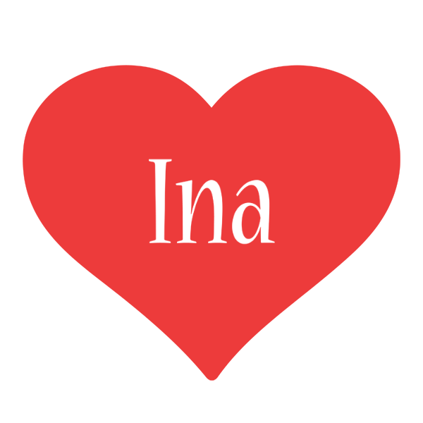 Ina love logo
