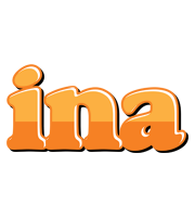 Ina orange logo