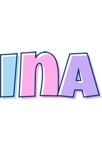 Ina pastel logo