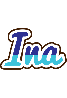 Ina raining logo