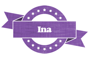 Ina royal logo