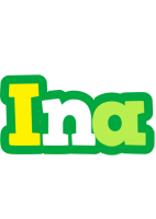 Ina soccer logo