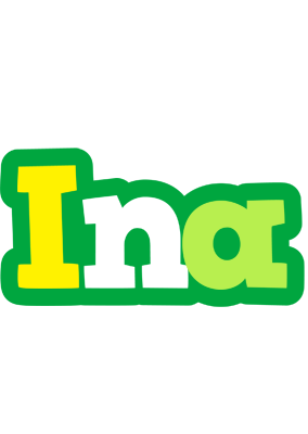 Ina soccer logo