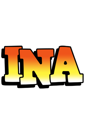 Ina sunset logo